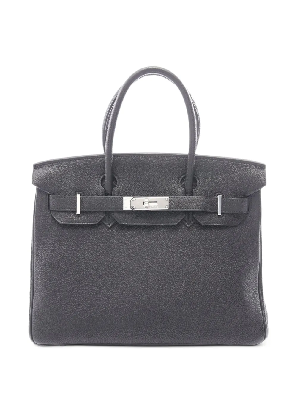 Hermès Pre-Owned Borsa tote 30 Birkin in pelle Togo 2008 - Nero