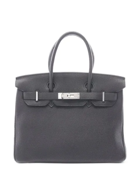 Hermès Pre-Owned 30 Birkin Togo 手提包(2008年典藏款)