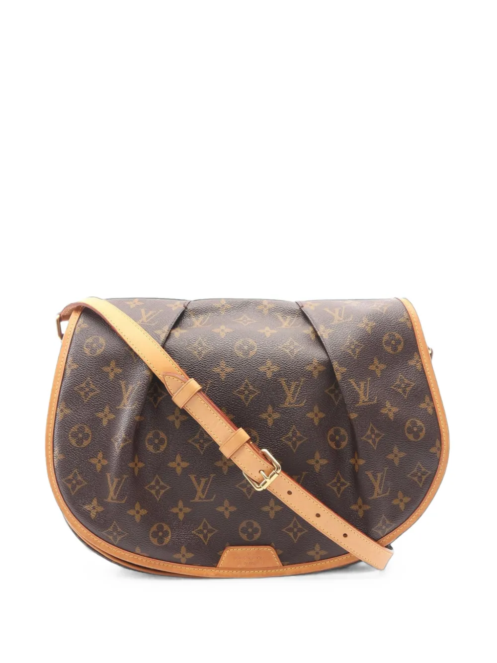 Louis Vuitton Pre-Owned 2011 MM Monogram Menilmontane shoulder bag - Braun
