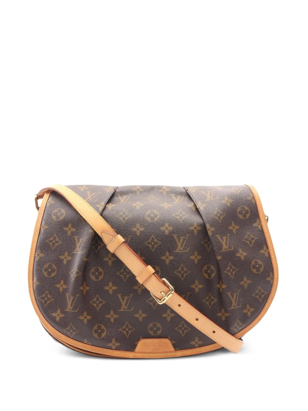 Louis Vuitton Pre-Owned 2011 MM Monogram Menilmontane shoulder bag - Braun