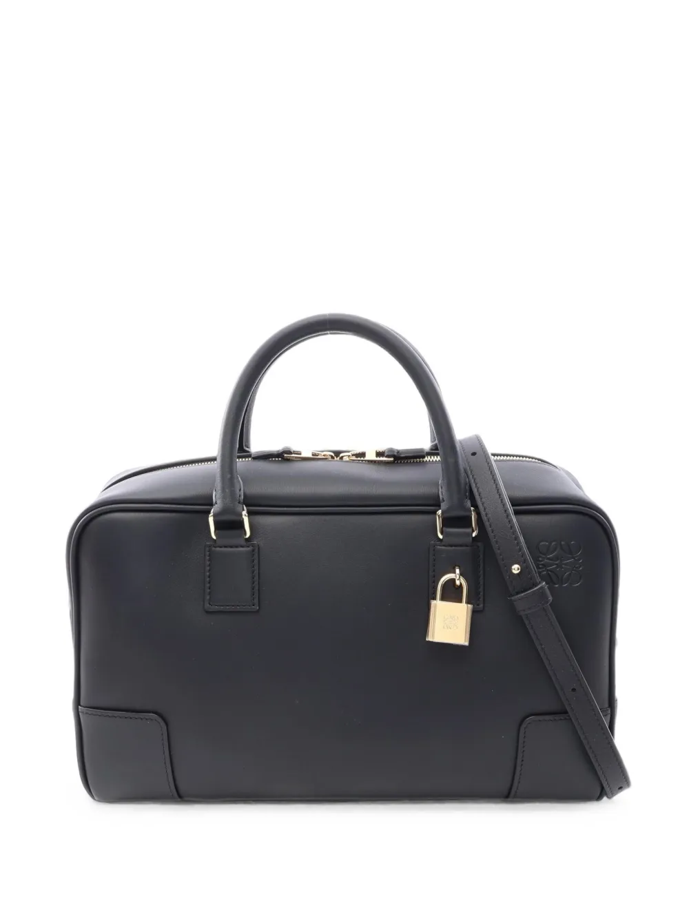 Loewe Pre-Owned 2020s 28 Amazona leather tote bag - Schwarz