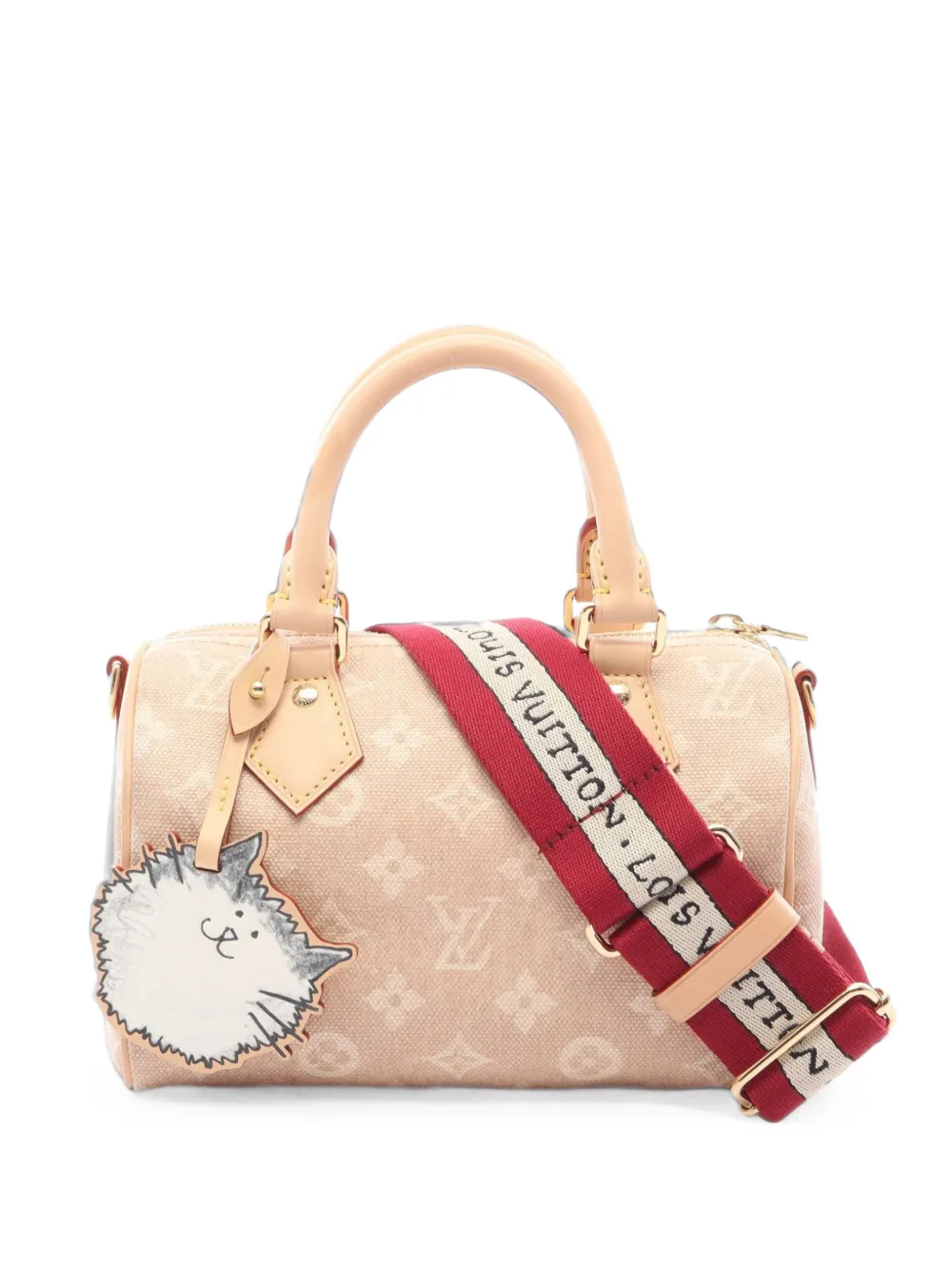 Louis Vuitton Pre-Owned 2021 Monogram Speedy Bandoulière shoulder bag - Nude
