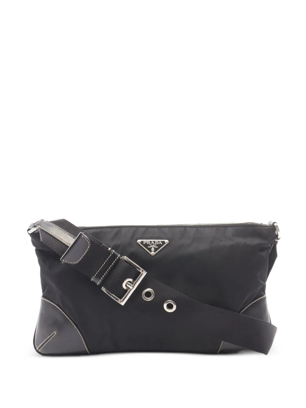 Prada Pre-Owned 2010s Tessuto Light shoulder bag - Nero