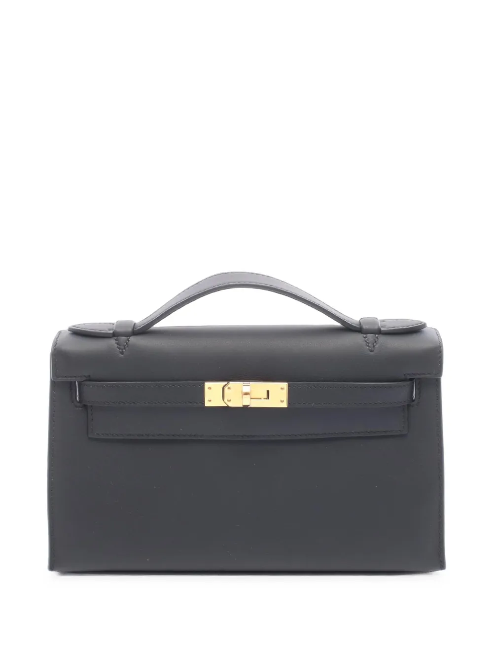 Hermès Pre-Owned 2025 mini Kelly Pochette handbag - Schwarz