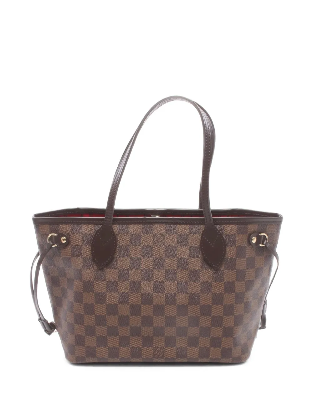 Louis Vuitton Pre-Owned 2011 PM Neverfull Damier Ebene shoulder bag - Braun