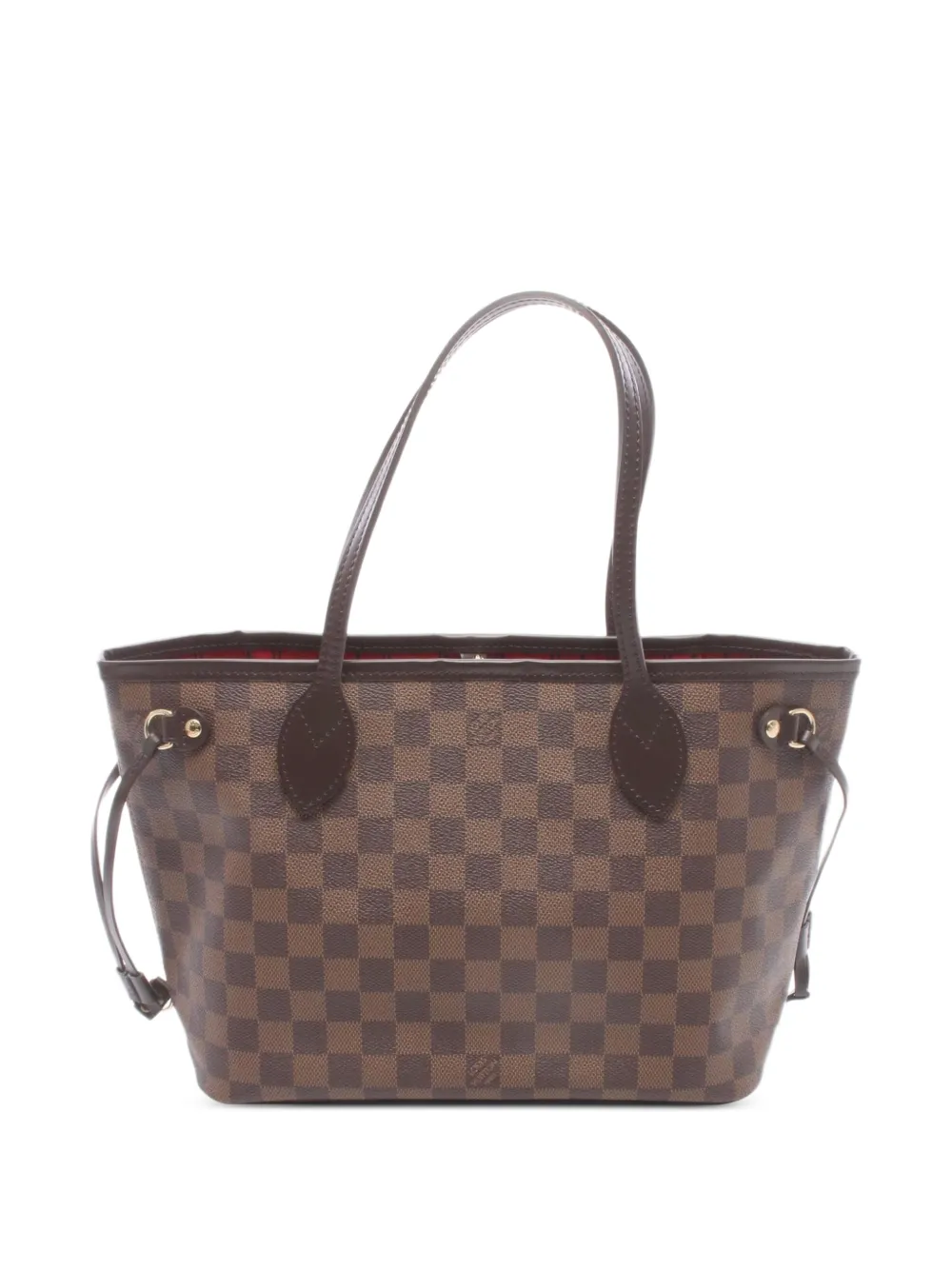 Louis Vuitton Pre-Owned 2011 PM Neverfull Damier Ebene shoulder bag - Braun