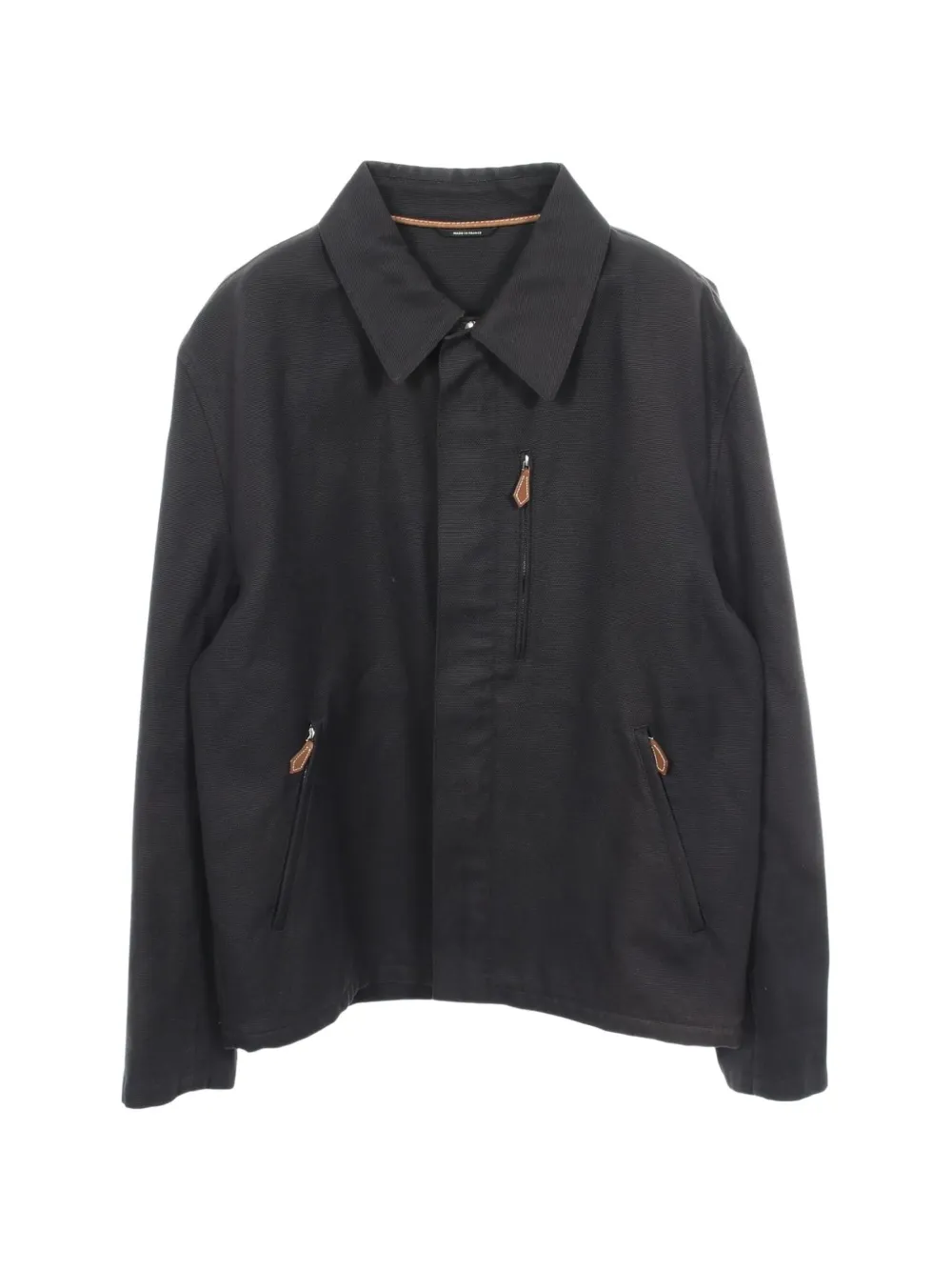 Hermès Pre-Owned 拉链开合夹克式衬衫（2000年代典藏款） | 蓝色 | Image 1