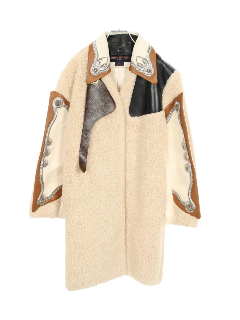 Louis Vuitton Pre-Owned 2010s Monogram colour-block coat - Toni neutri