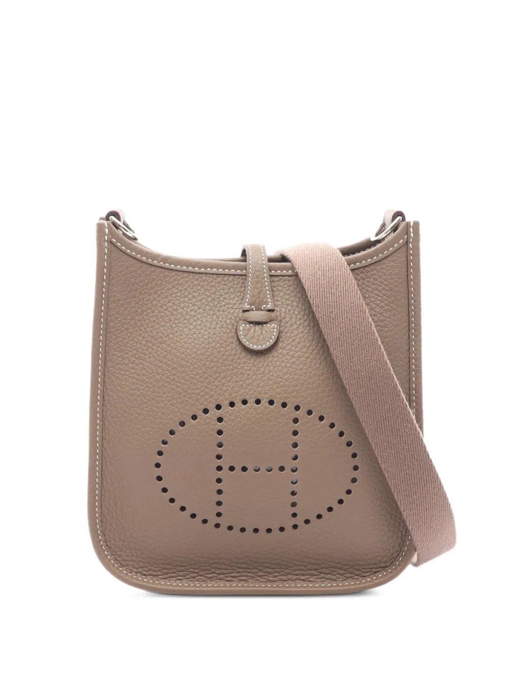 Hermès Pre-Owned 2025 TPM Evelyne shoulder bag - Marrone
