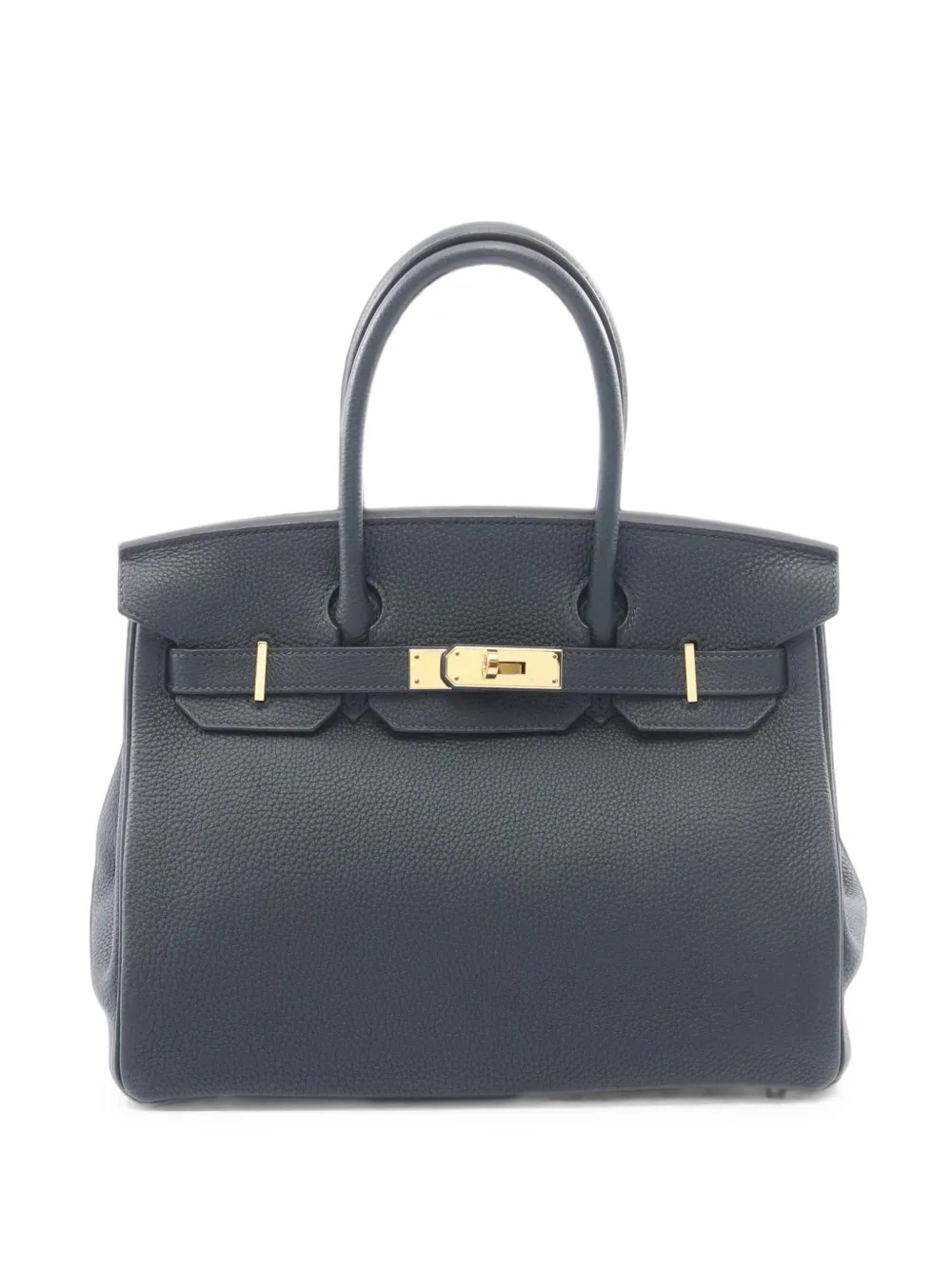 Hermès Pre-Owned 2019 30 Birkin Togo tote bag - Grigio