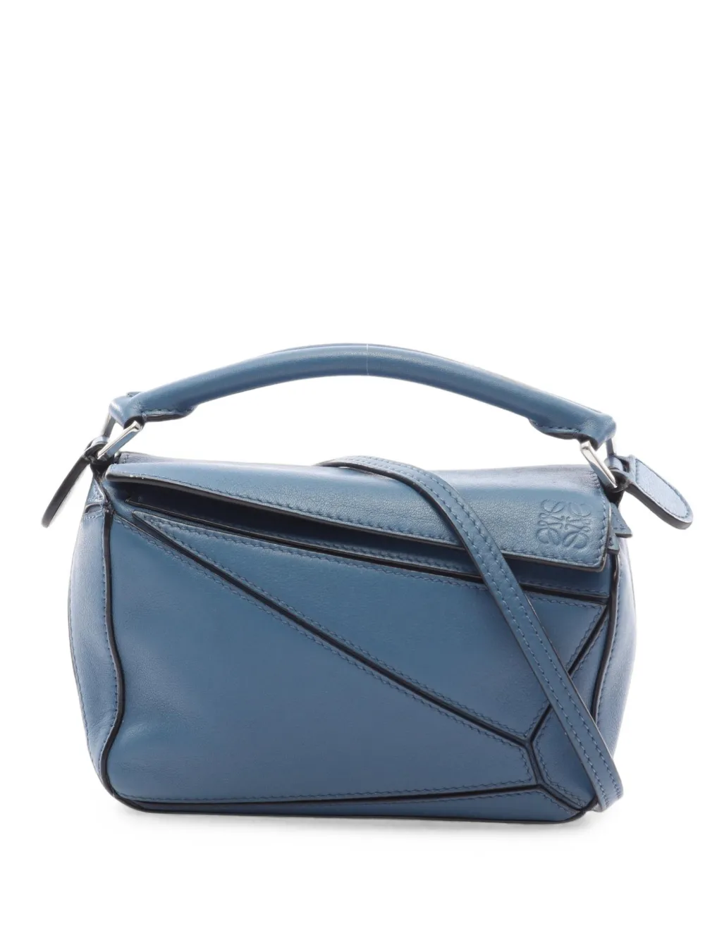 Loewe Pre-Owned Borsa a mano Puzzle mini anni 2000 - Blu