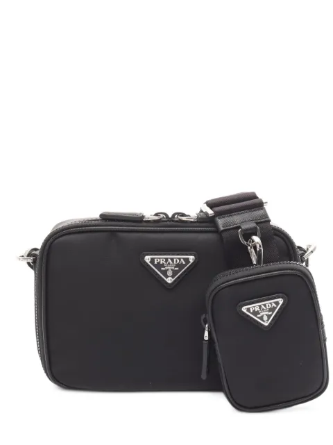 Prada Pre-Owned 2020s Brick Saffiano leather shoulder bag