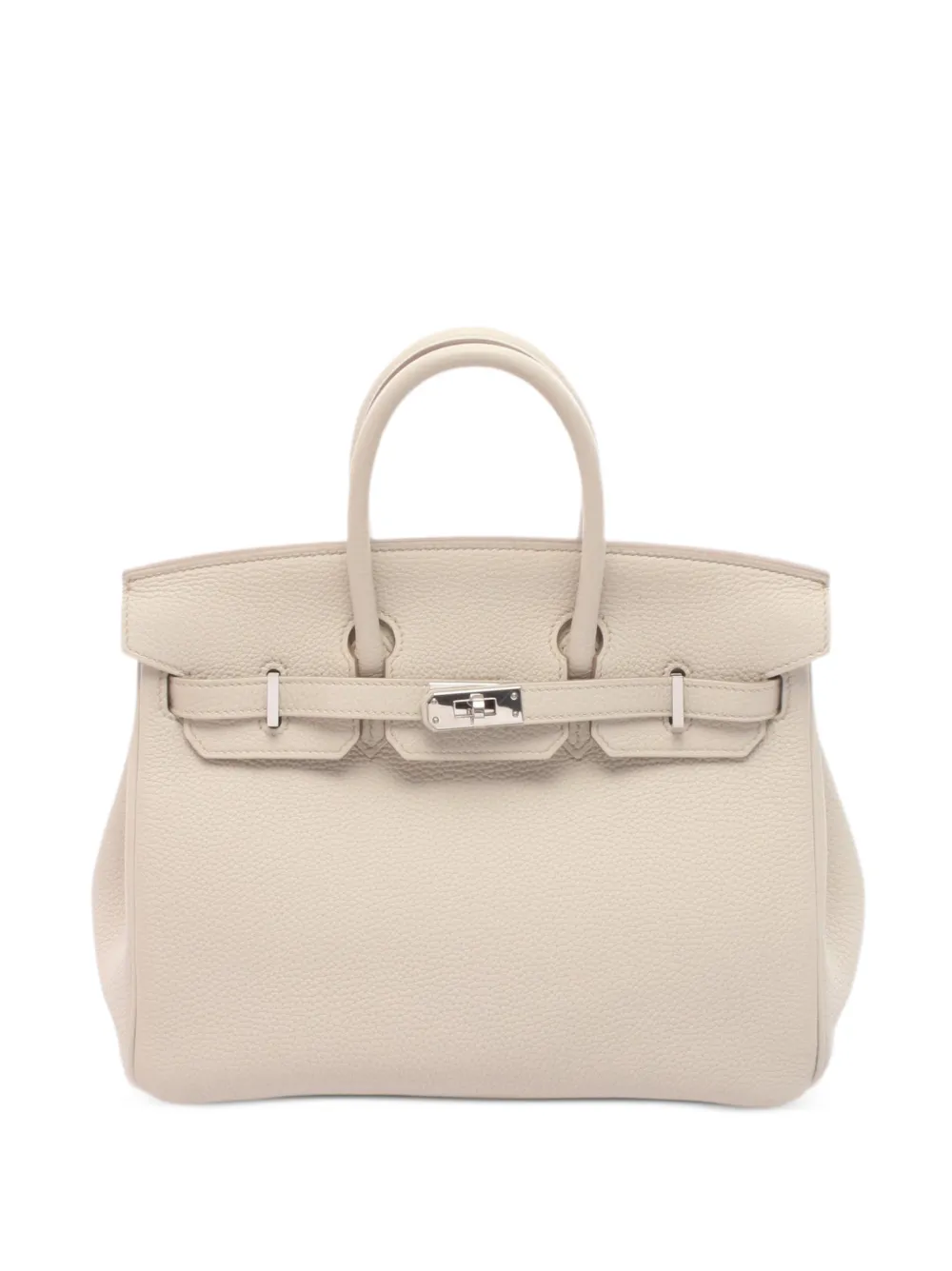 Hermès Pre-Owned Borsa tote Birkin 25 2018 - Toni neutri