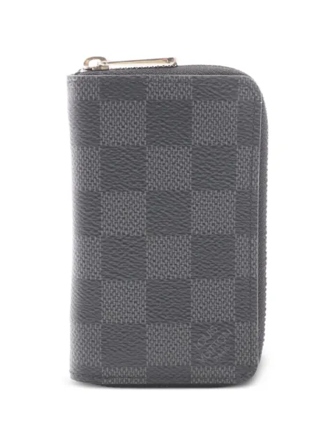 Louis Vuitton Pre-Owned 2018 Damier Graphite Zippy coin purse