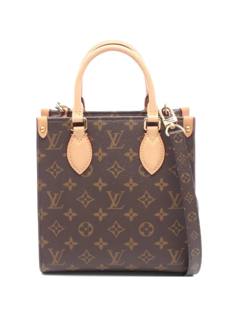 Louis Vuitton Pre-Owned 2021s BB Sacpla Monogram canvas tote bag