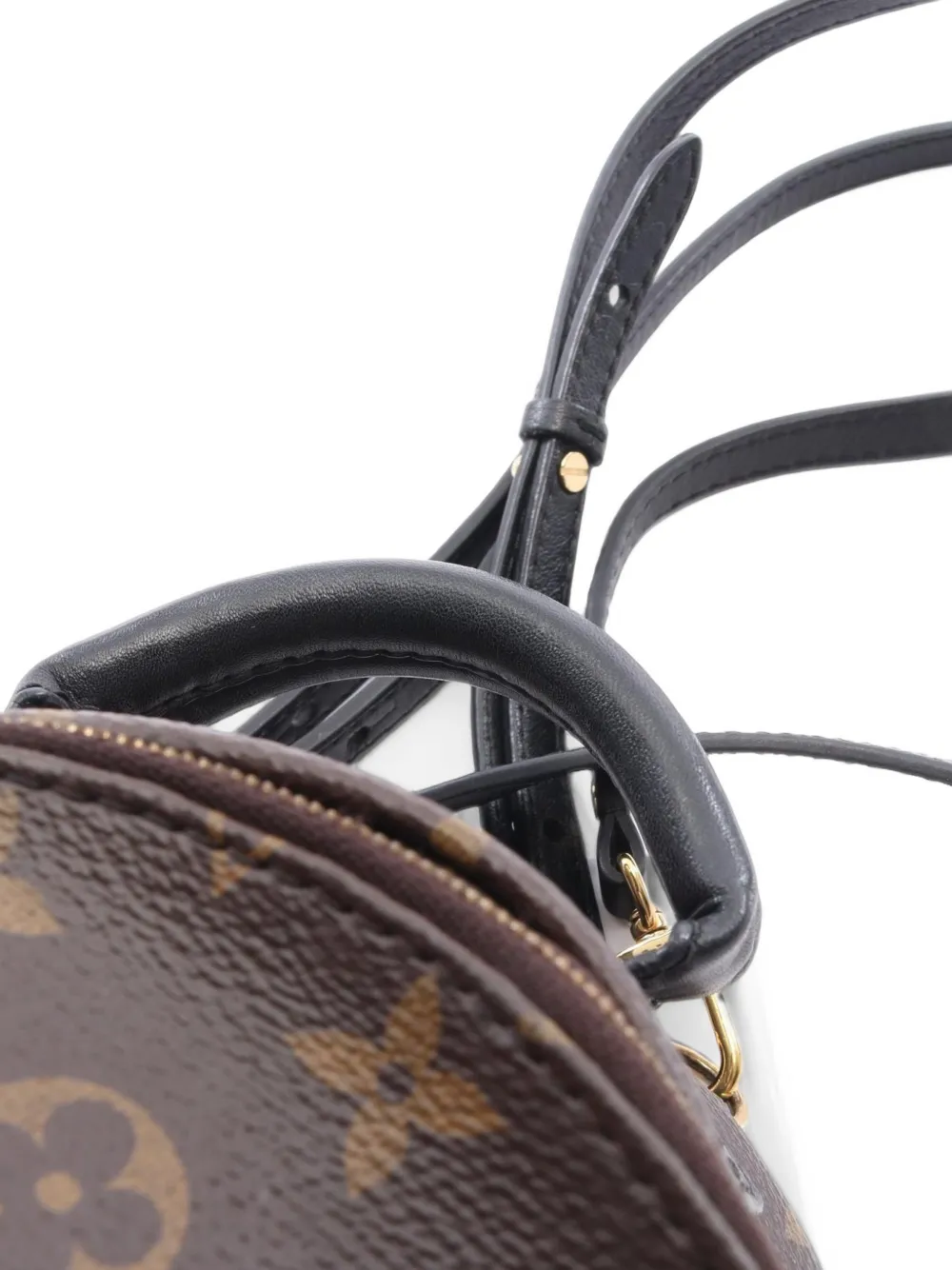 Pre-owned Louis Vuitton Mini Palm Springs Monogram Backpack In Brown