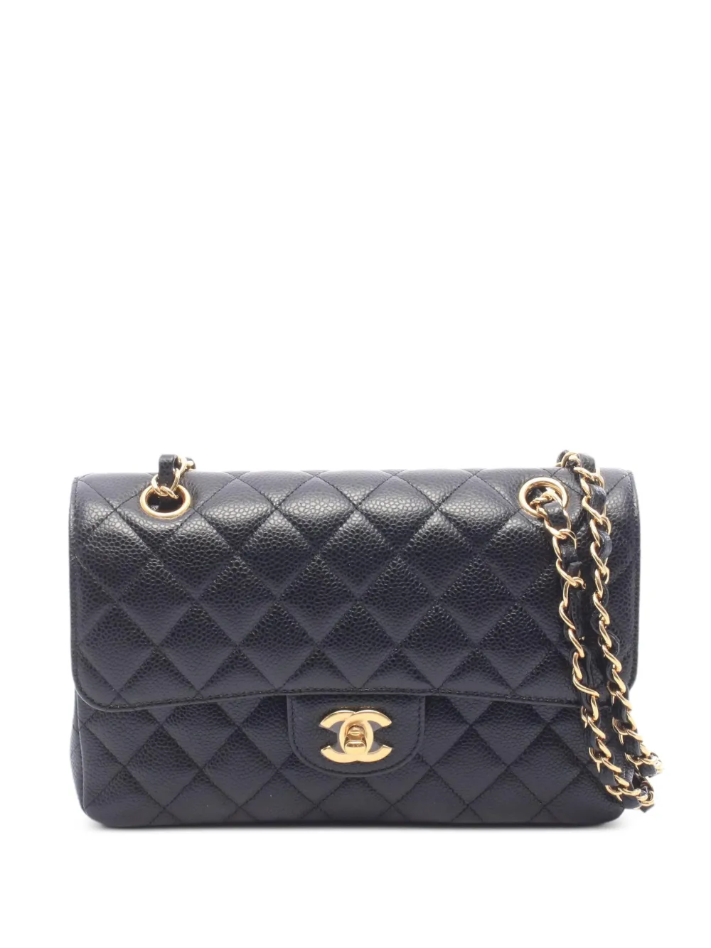CHANEL Pre-Owned 2018 Matelassé double flap shoulder bag - Nero