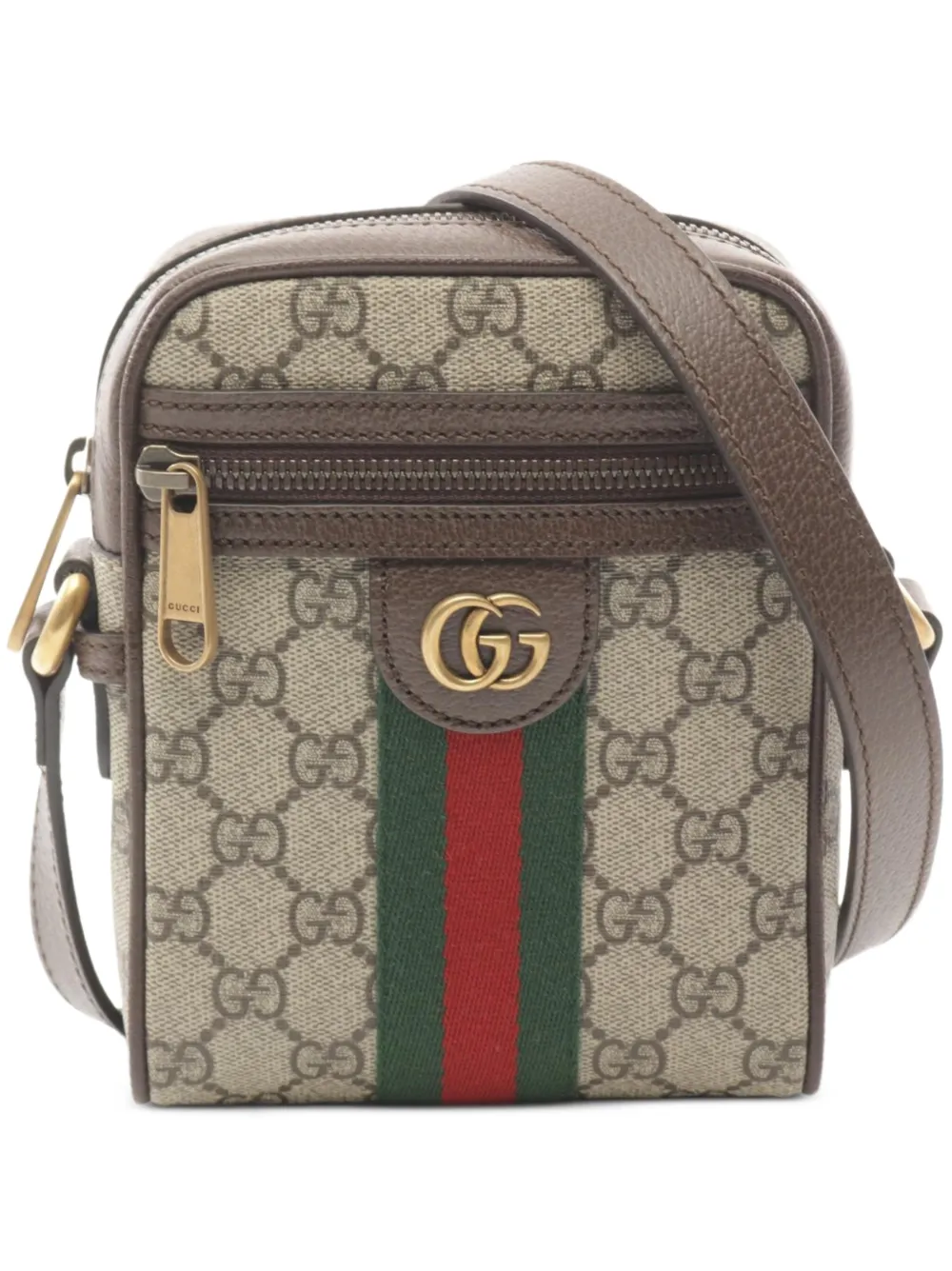 Gucci Pre-Owned Borsa a spalla Ophidia GG Supreme - Toni neutri