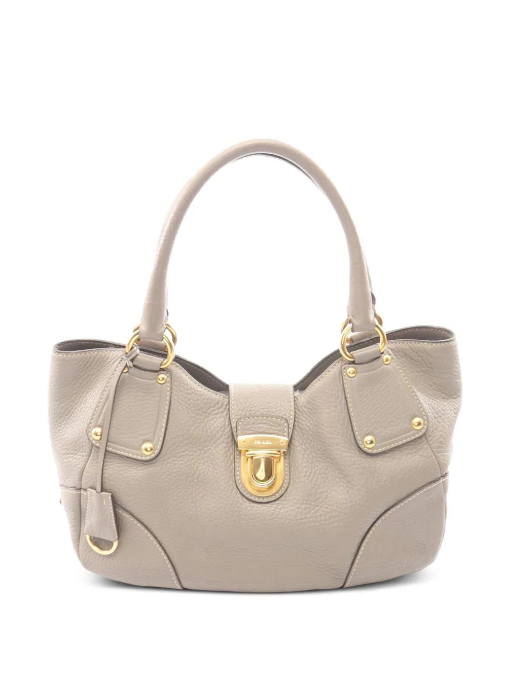 Prada Pre-Owned Borsa tote Vitello Daino anni 2000 - Toni neutri