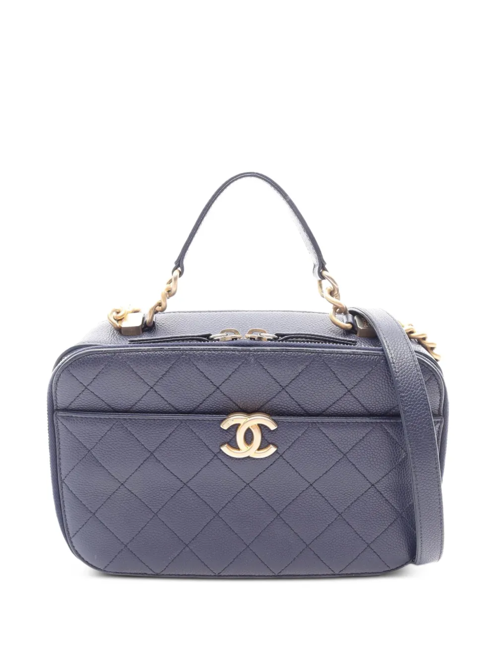 CHANEL Pre-Owned 2019 Matelassé shoulder bag - Blu
