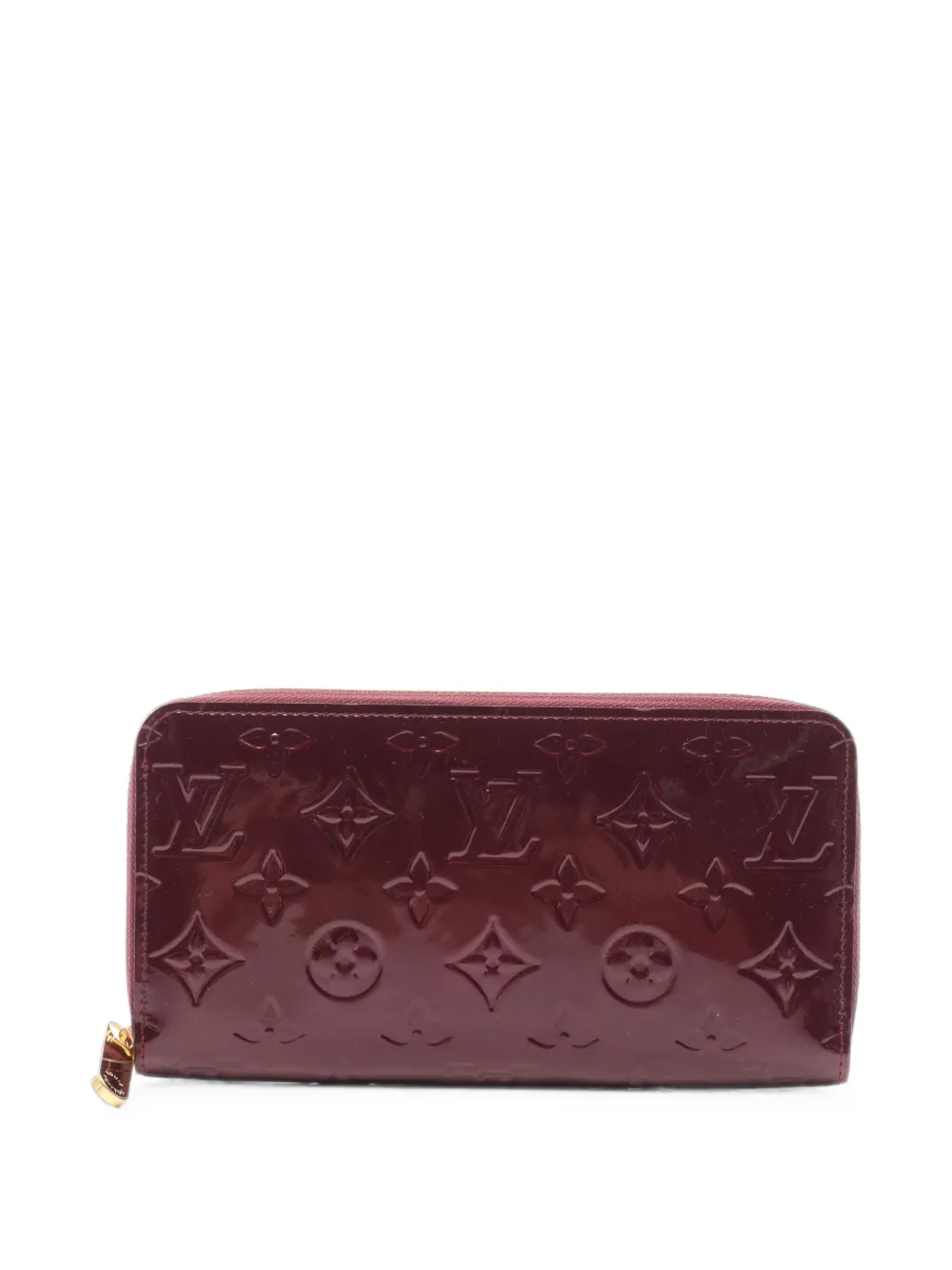 Louis Vuitton Pre-Owned 2010 Zippy Monogram Vernis wallet - Rosso