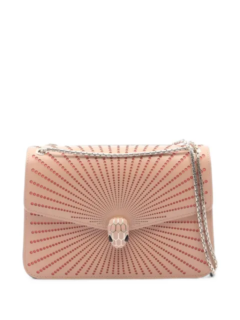 Bvlgari Pre-Owned 2010s Serpenti Forever leather shoulder bag