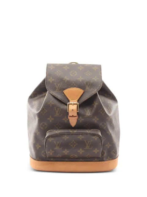 Louis Vuitton Pre-Owned 2001 MM Montsouris Monogram canvas backpack