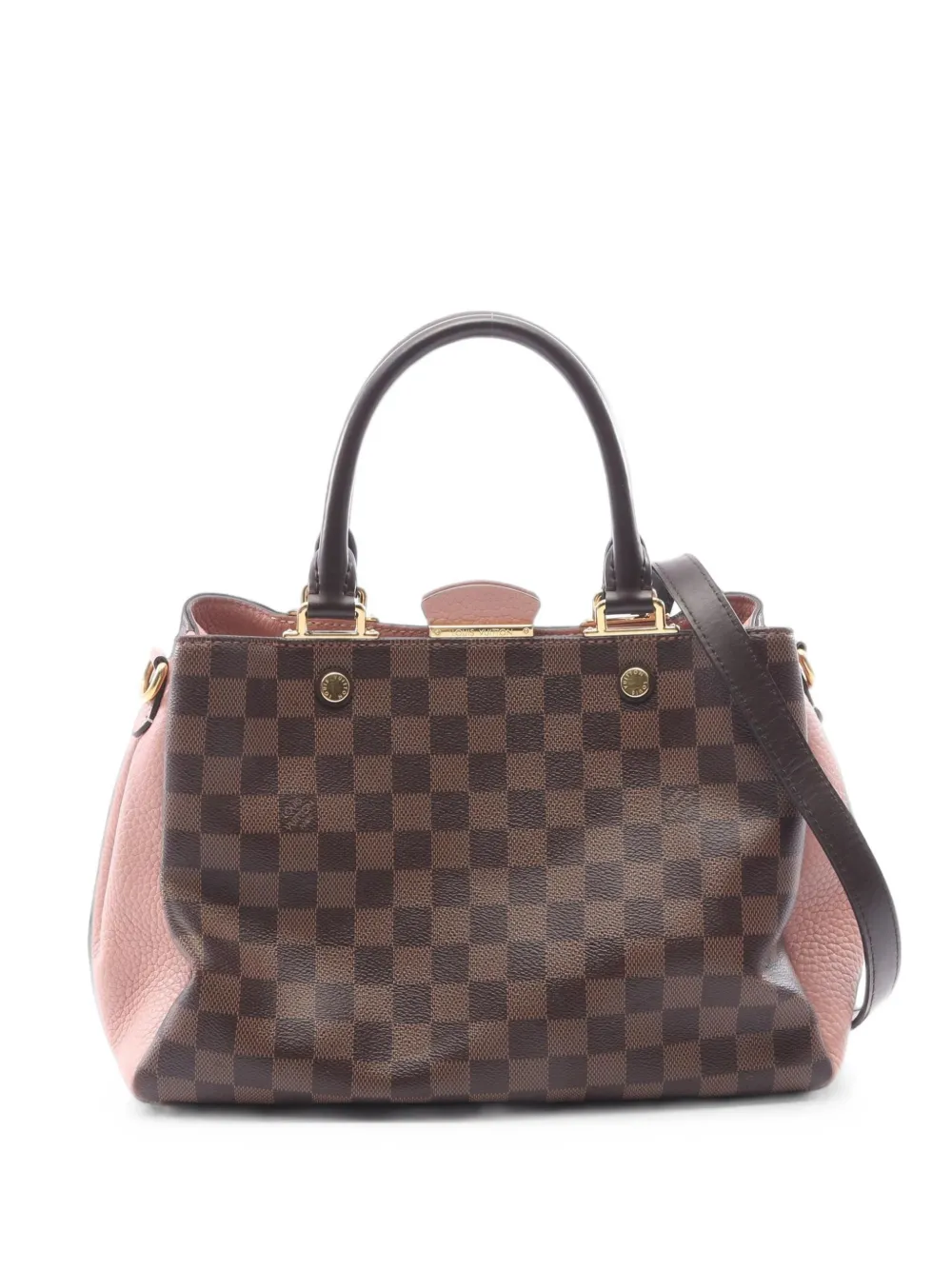 Louis Vuitton Pre-Owned Brittany Damier Ebène Magnolia tote bag - Marrone