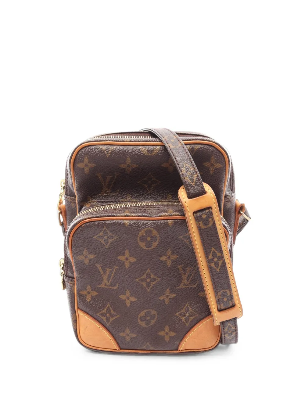 Louis Vuitton Pre-Owned 2000 Amazon shoulder bag - Braun