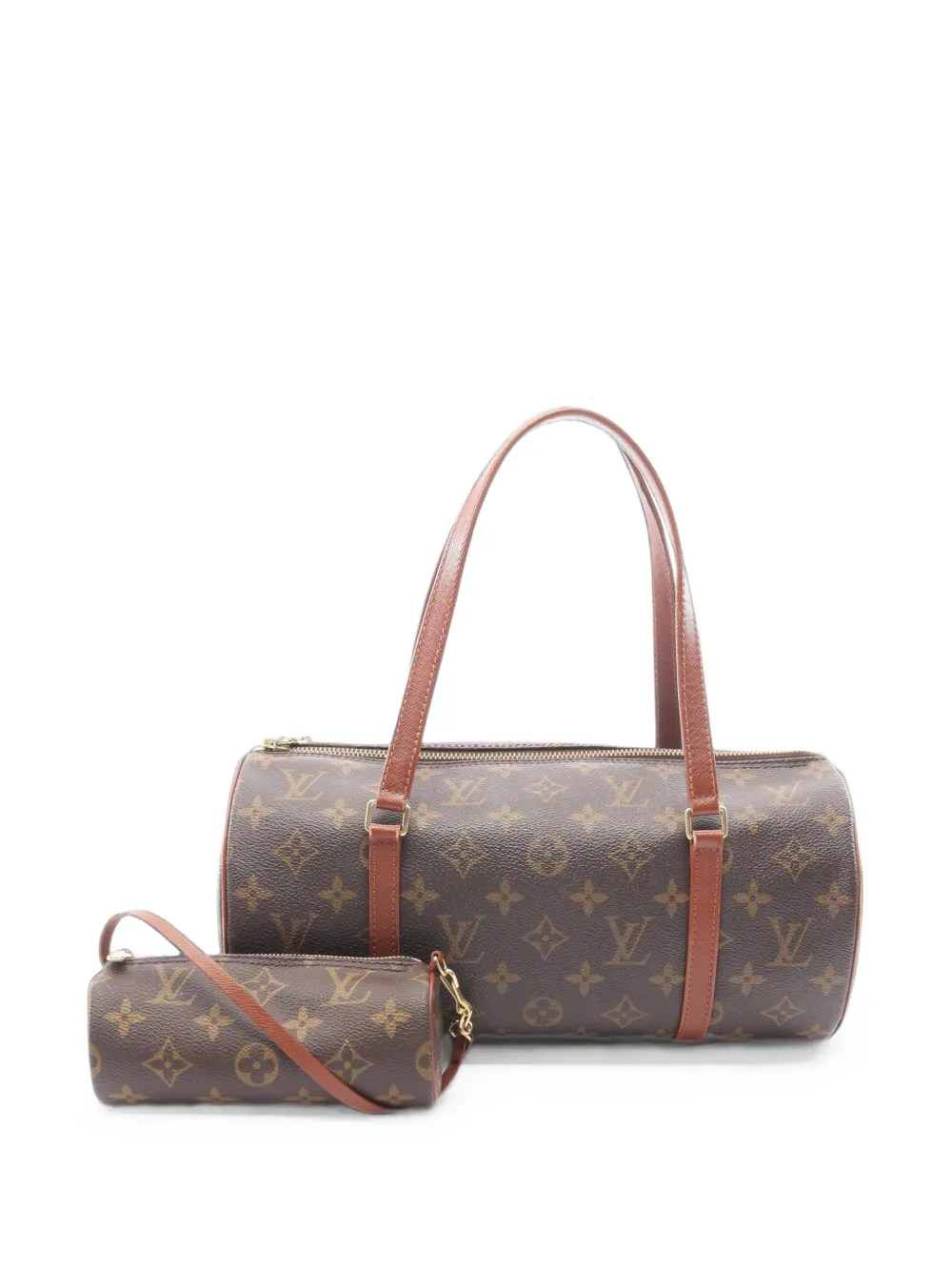 Louis Vuitton Pre-Owned 2001 30 Papillon monogram tote bag - Braun