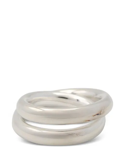 Hermès Pre-Owned anillo Vertige con doble banda