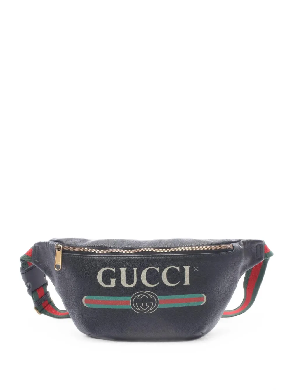 Gucci Pre-Owned 2000s Web logo belt bag - Nero