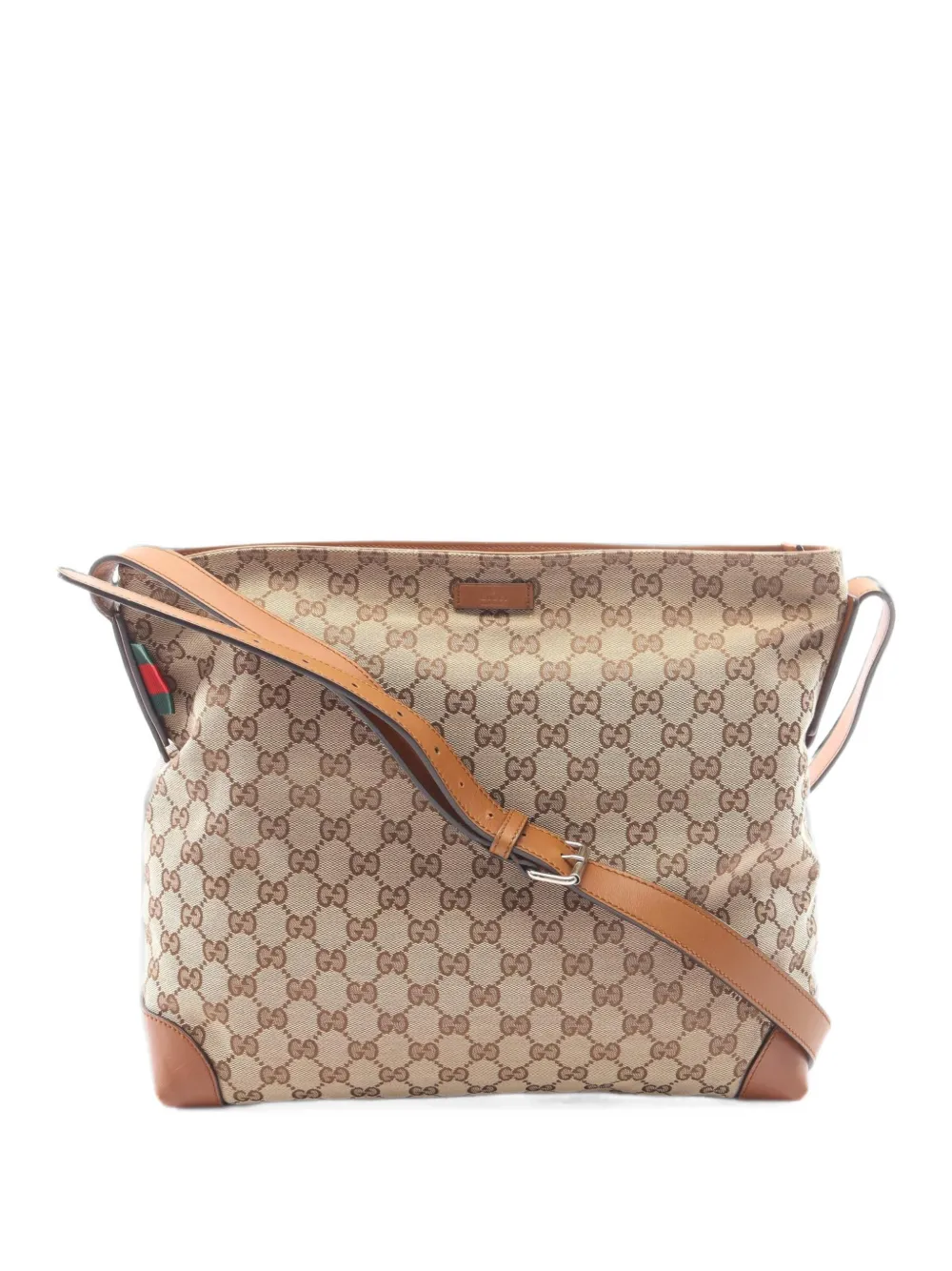 Gucci Pre-Owned Borsa a spalla Sherry Line in tela GG - Toni neutri