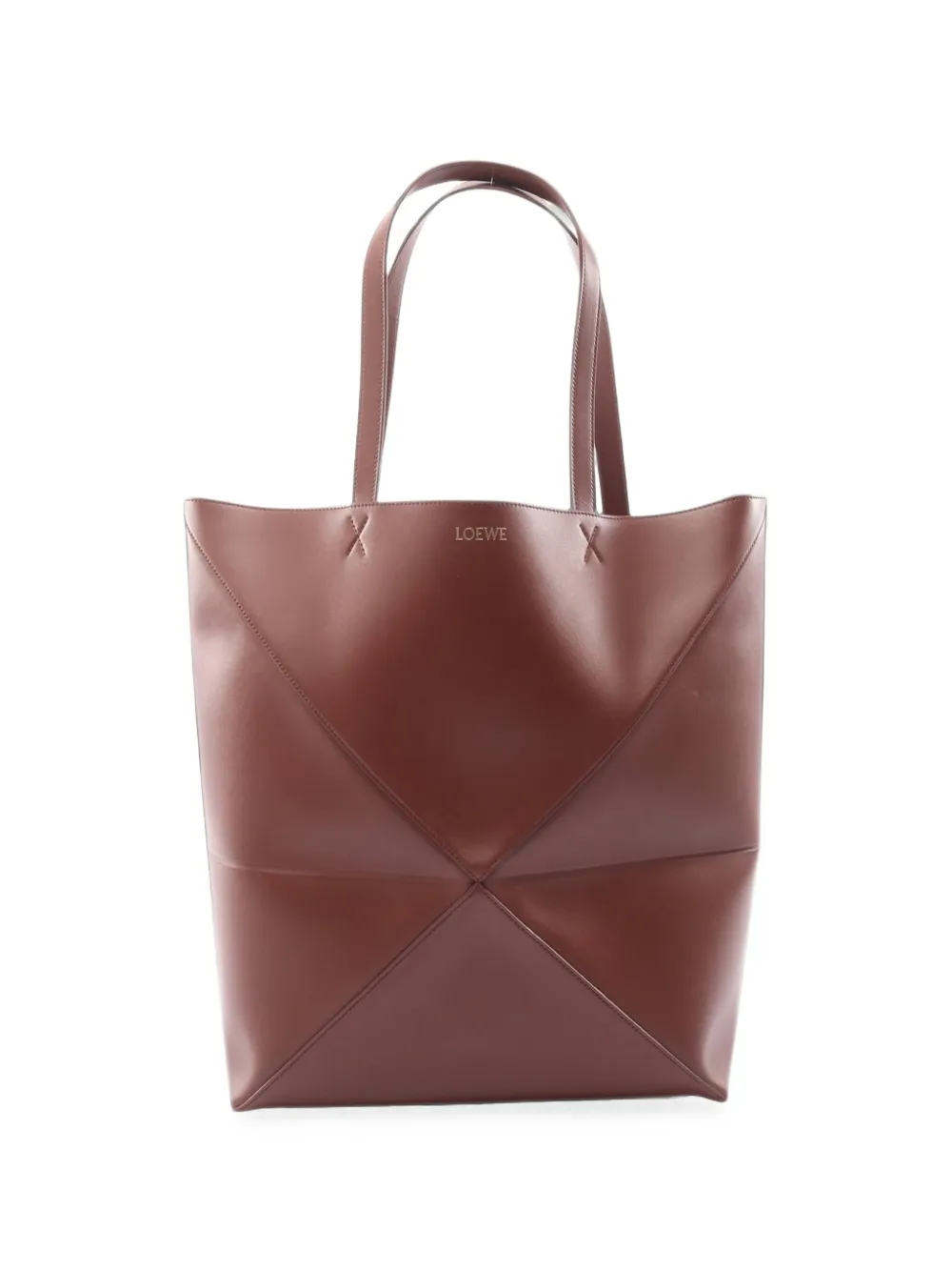 Loewe Pre-Owned 2020s Puzzle Fold tote bag - Braun