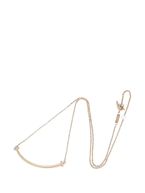 Tiffany & Co. Pre-Owned 2010s small T-Smile necklace