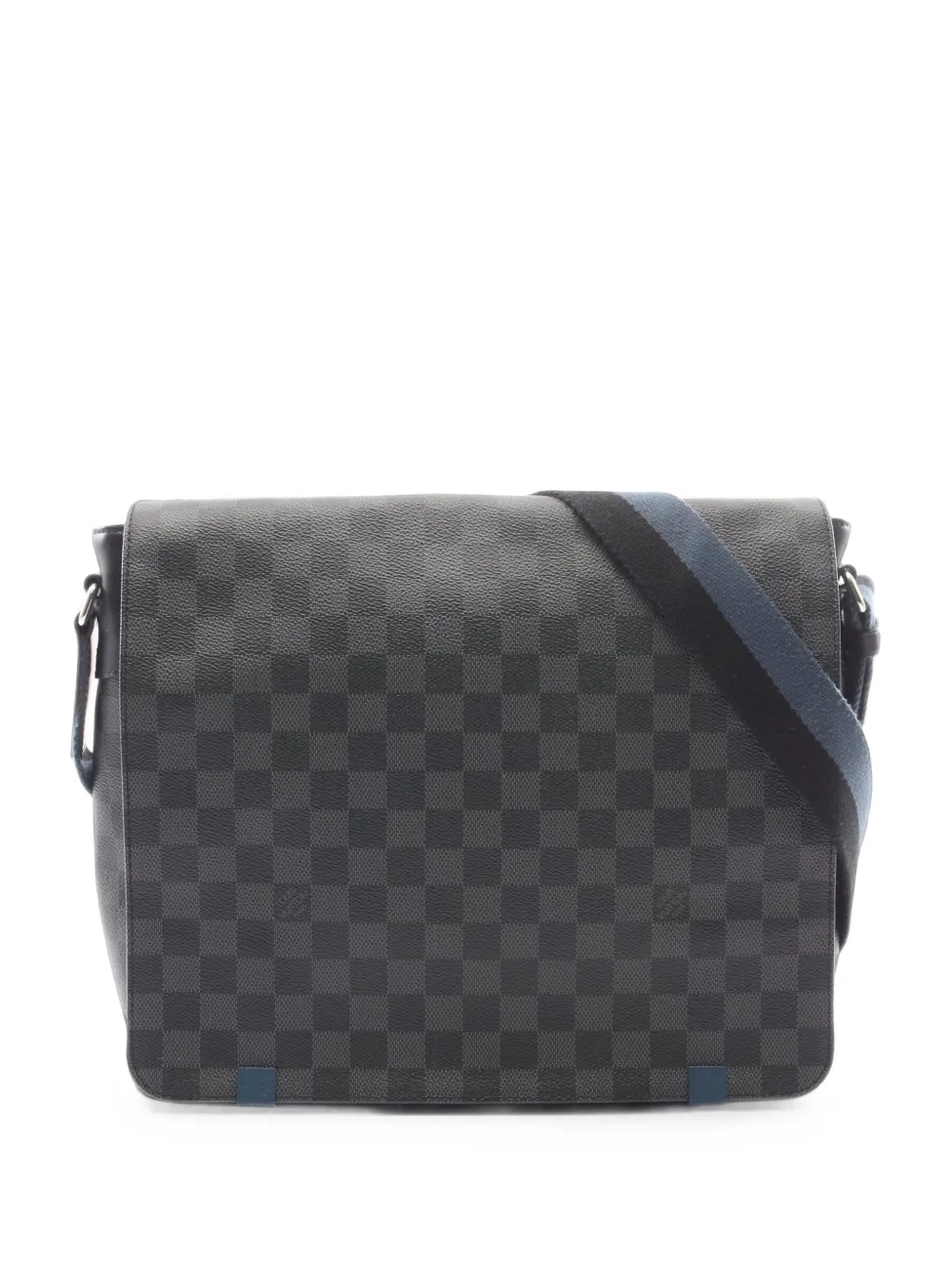 Louis Vuitton Pre-Owned 2017 MM District Damier Graphite shoulder bag - Grigio