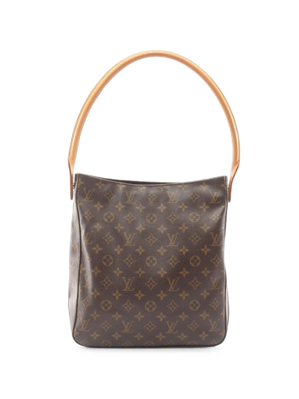Louis Vuitton Pre-Owned GM Looping monogram shoulder bag - Marrone