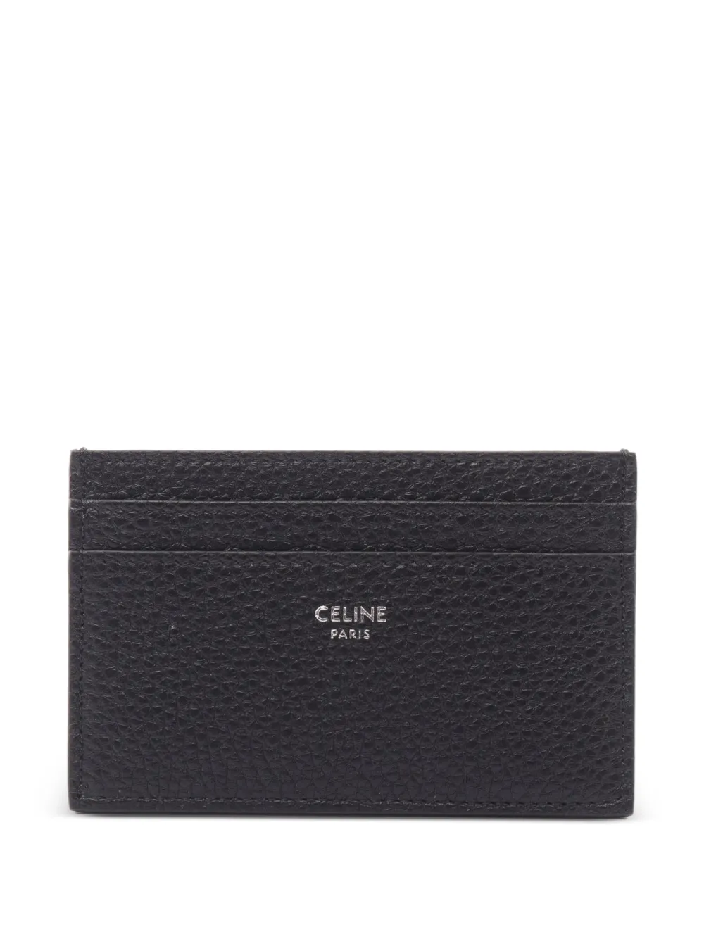 Celine Pre-Owned 2020s medium leather card holder - Nero