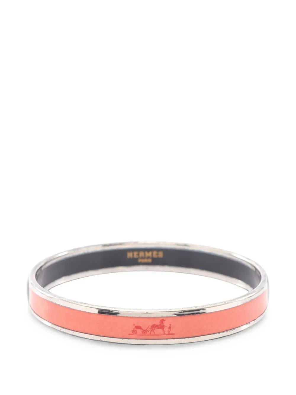 Hermès Pre-Owned Cloisonné bangle bracelet - Silber