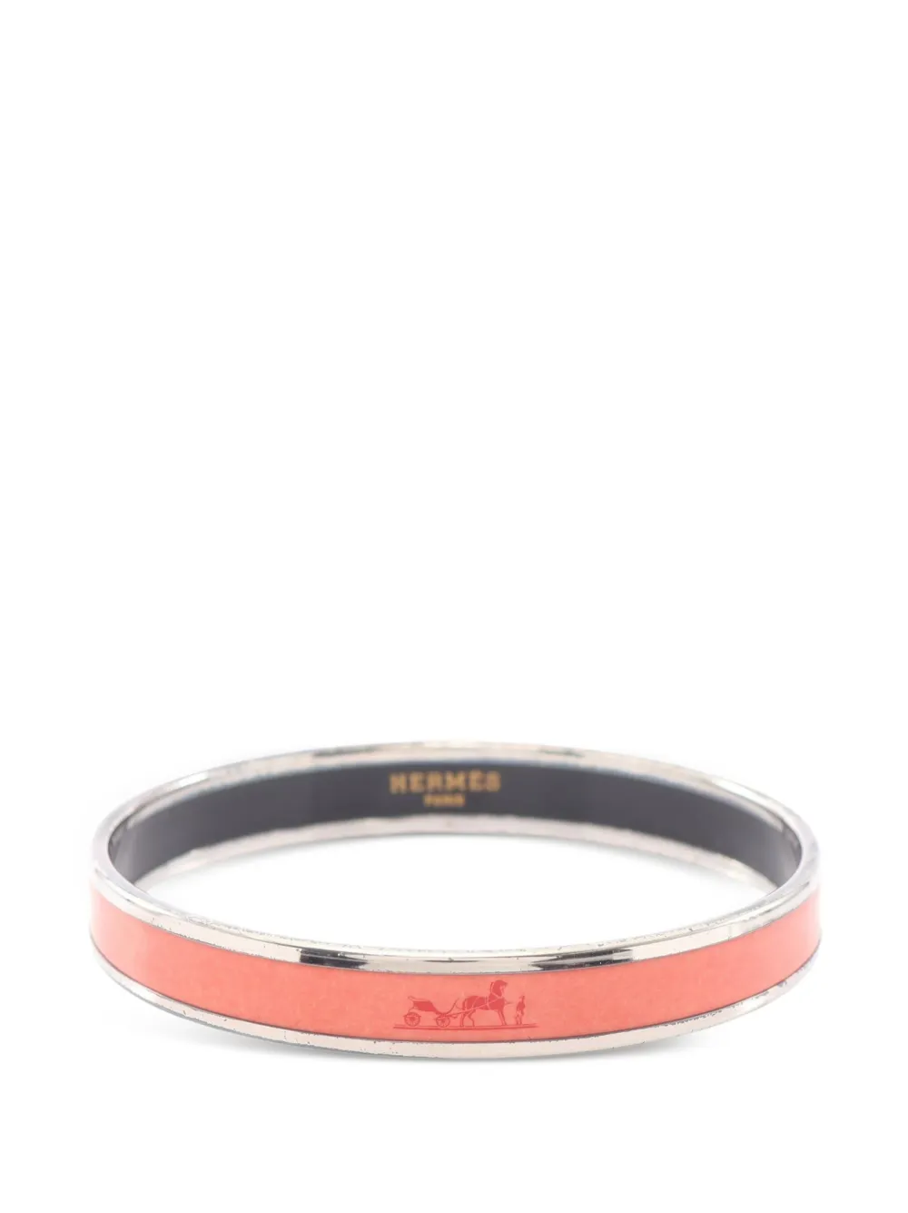 Hermès Pre-Owned bracelet jonc Cloisonné - Argent Hermès Pre-Owned bracelet jonc Cloisonné - Argent