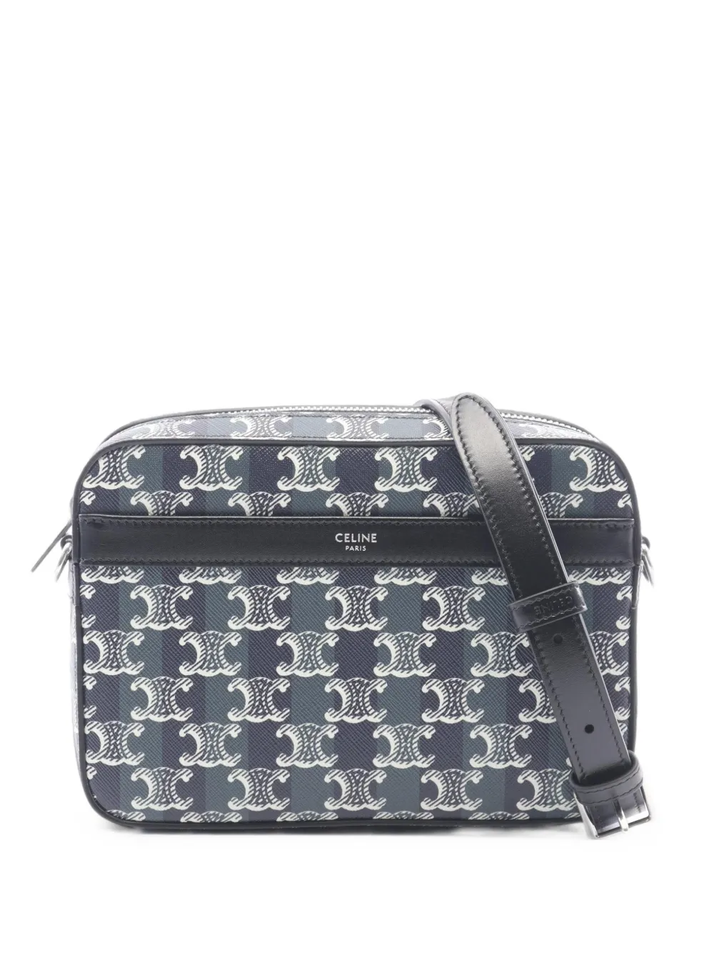 Celine Pre-Owned Borsa messenger Triomphe piccola anni 2020 - Verde