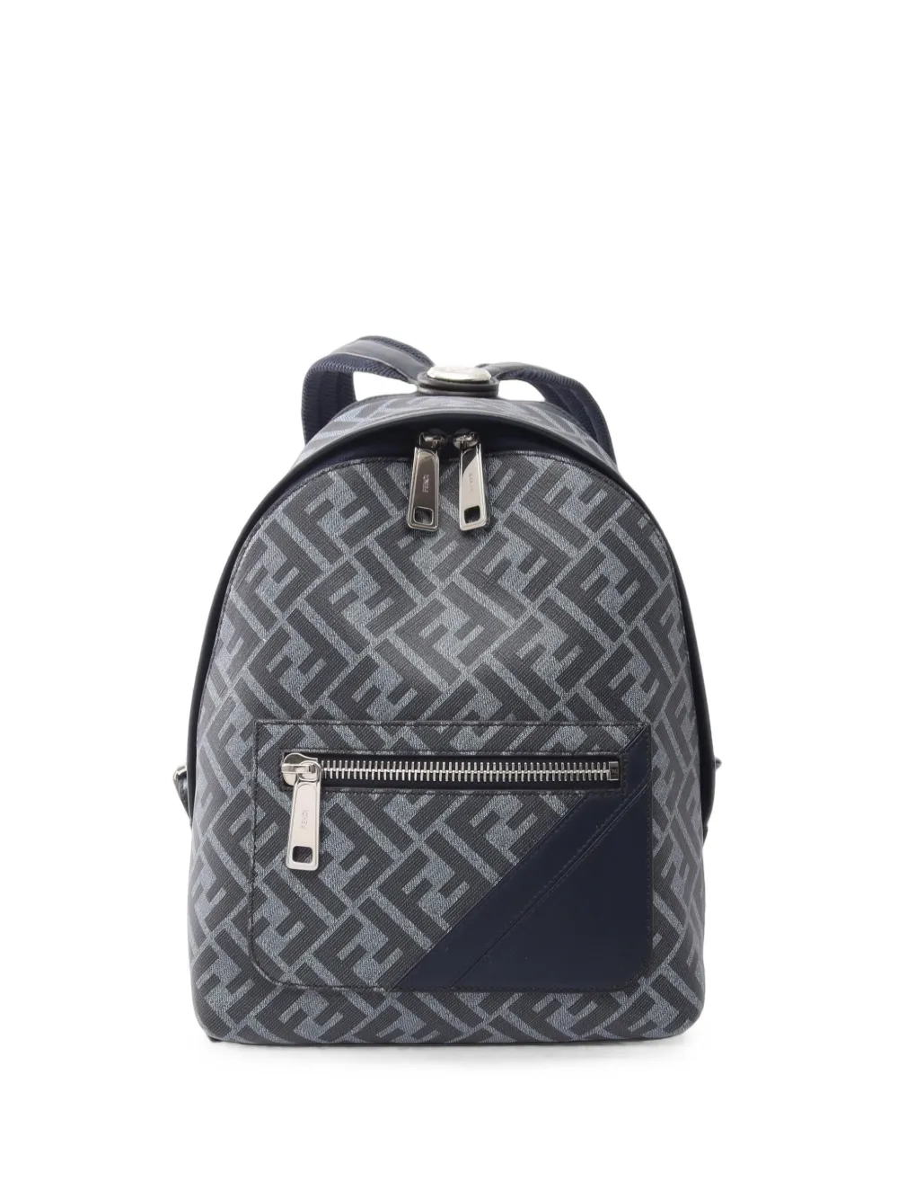 Fendi Pre-Owned small Chiodo Diagonal backpack - Blu