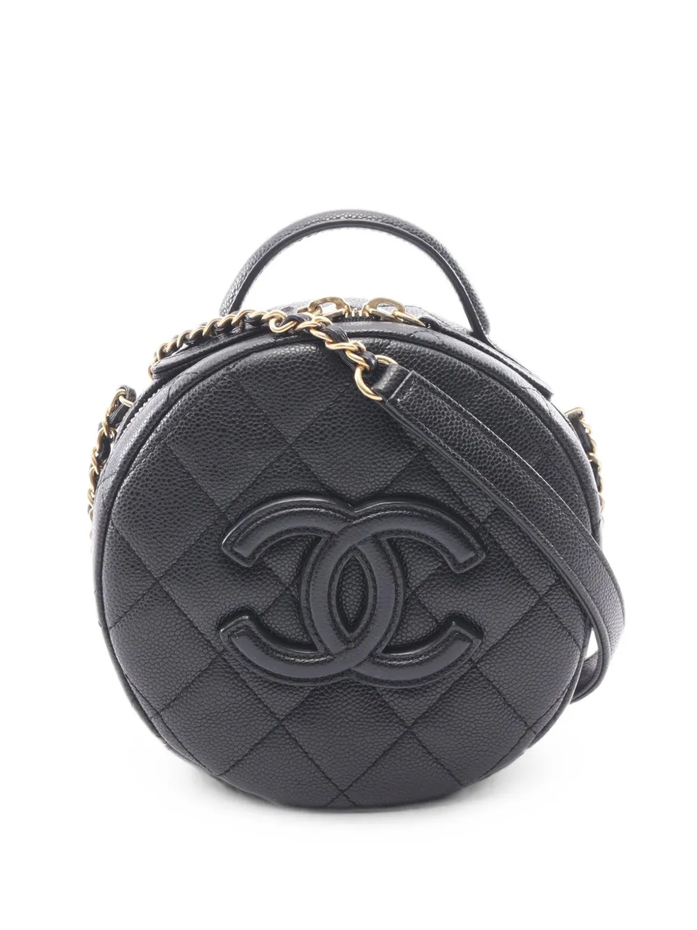 CHANEL Pre-Owned Matelassé Caviar shoulder bag - Nero
