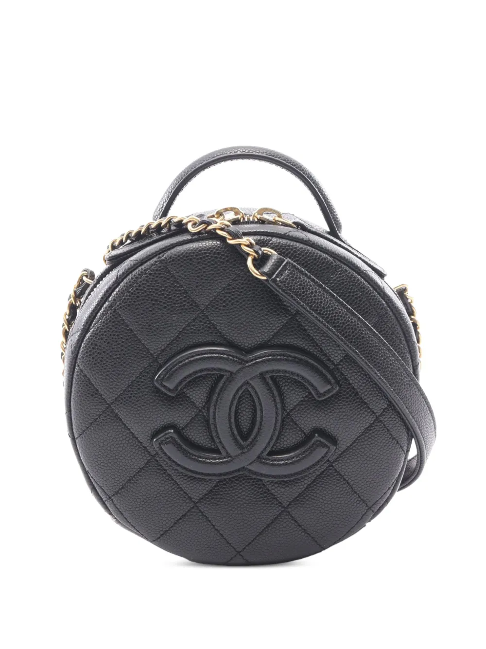 CHANEL Pre-Owned Matelassé Caviar shoulder bag - Nero