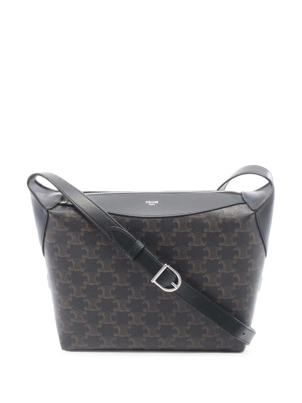 Celine Pre-Owned 2020s Harry Triomphe shoulder bag - Nero
