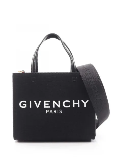 Givenchy Pre-Owned bolsa satchel mini de lona G 2022-2023