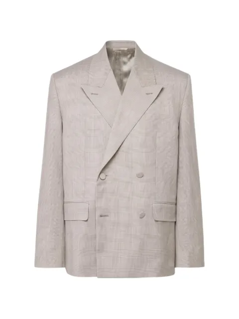 Givenchy peak lapel double-breasted blazer