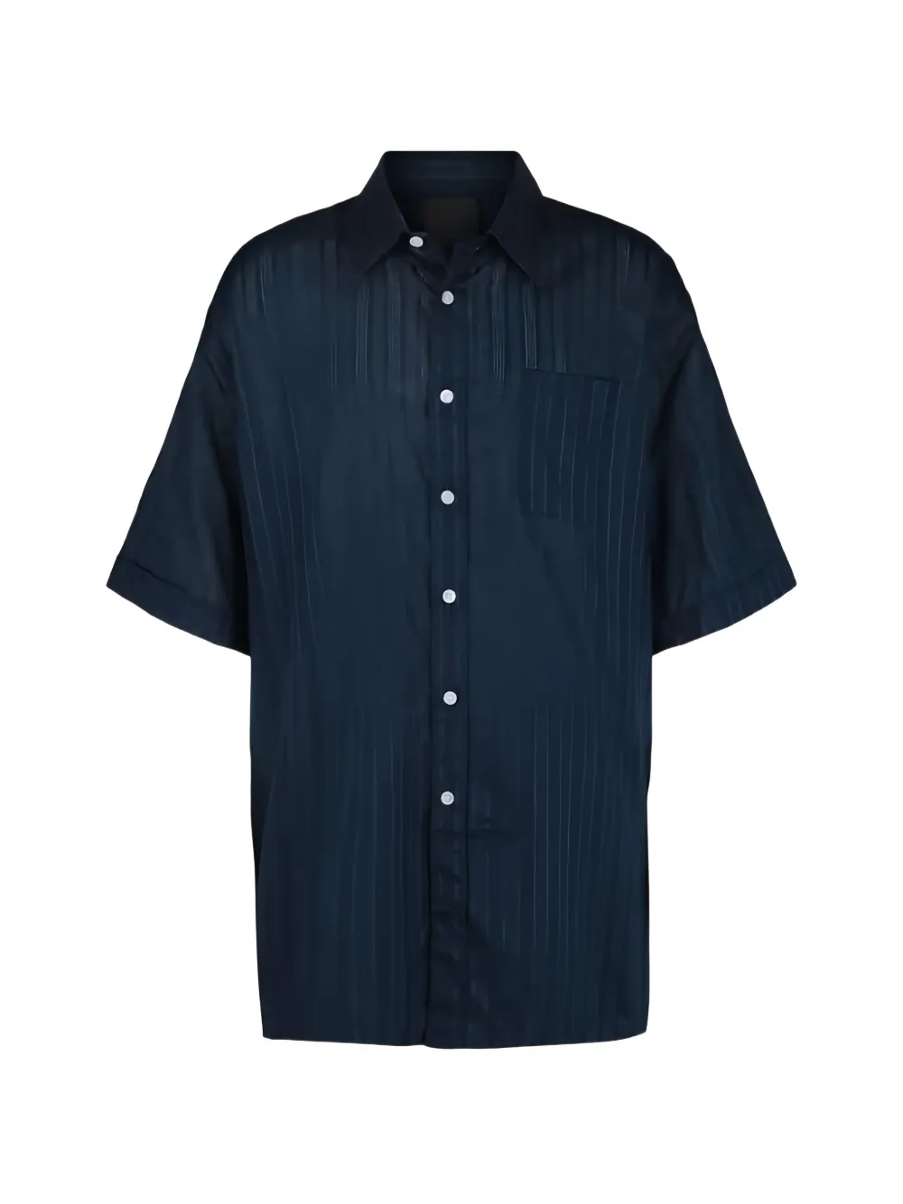 Givenchy striped short-sleeve shirt - Blu