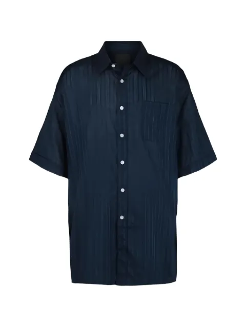 Givenchy striped short-sleeve shirt