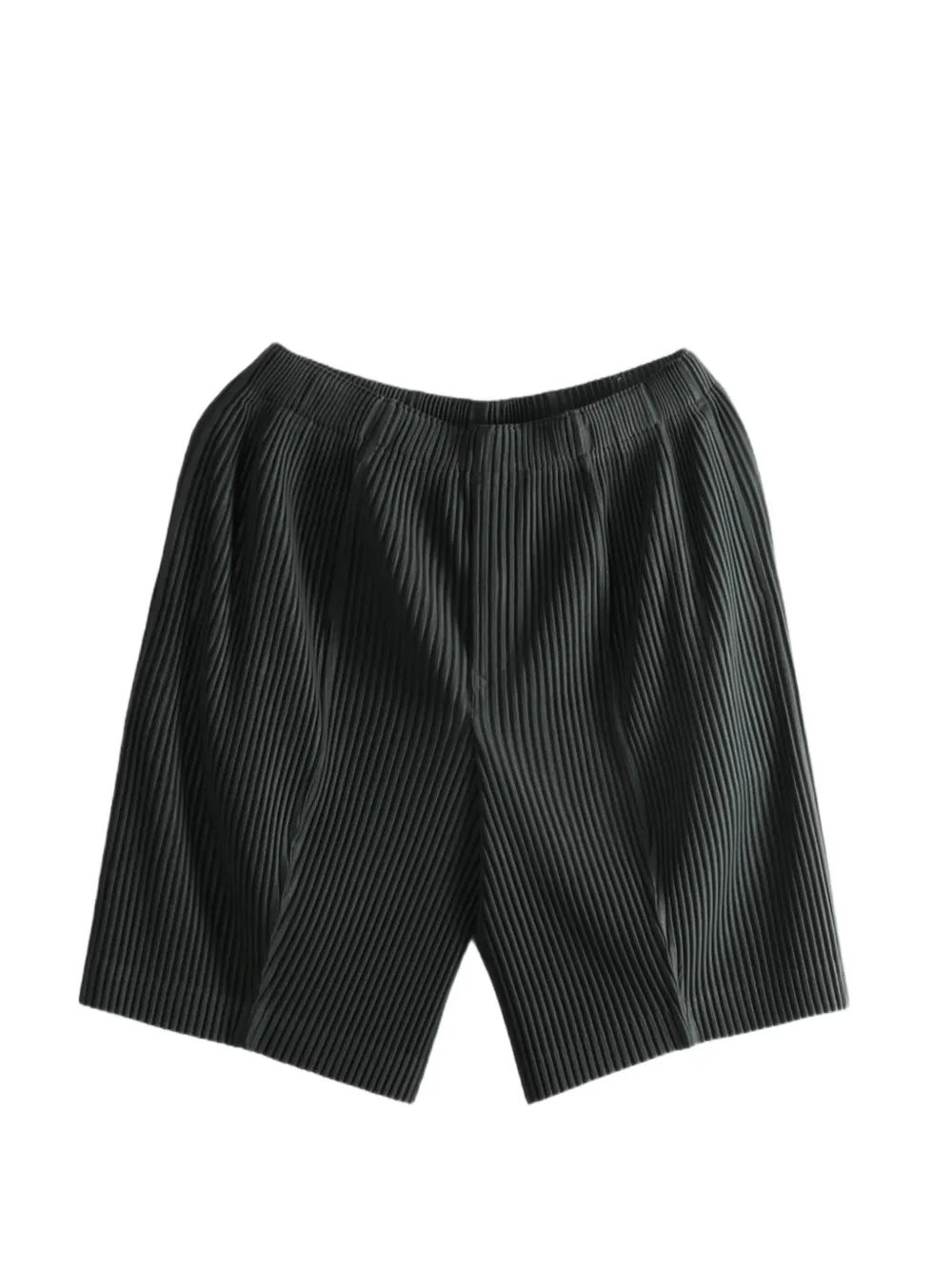 Homme Plissé Issey Miyake Monthly August pleated shorts - Grigio